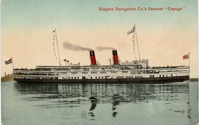 Great  on Navigation Co  S Steamer Cayuga  Maritime History Of The Great Lakes