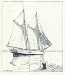 The schooner TRADE WIND.