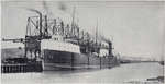 Steamer Unloading at Conneaut, Ohio.