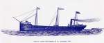 Great Lakes Steamship W. H. GILCHER, 1892