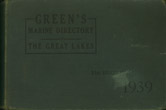 Green's Marine Directory of the Great Lakes, 1939