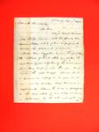 Letter, 7 Sep 1822: Col. Sibley re appontment of Major Robert Irwin, Green Bay