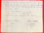 "3 barges, 1 canoe", "P. Grignon, ? Grignon, Ducharme, Bupre", Manifest, 15 Jun 1808