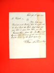 Correspondence, 9 Apr 1836, William M. Stevens, Chicago to Abraham Wendell