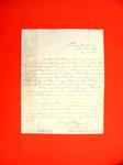 Correspondence, 17 May 1836, Treasury Department to Abraham Wendell re Authorization to build Potowtamie Island Lighthouse