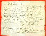 Lightship Ocean, Requisition, 12 Oct 1849