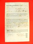 Sloop Peter Murray, License Bond & Oath, 9 Jul 1850