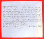 Schooner Rosell, License Oath, 12 May 1851