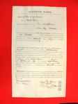 Schooner Joseph Pricour, License Bond, 18 Jul 1860