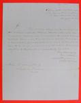 Schooner Swallow, Letter, 20 Aug 1846