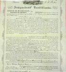 Steamer J. F. Porter, Inspector's Certificate, 27 June 1857