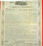 Steamer City of Buffalo, Inspector's Certificate, 20 July 1857