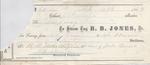 B. B. Jones, Tug to Jura, Receipt