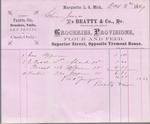 Beatty & Co. to Jura, Receipt