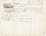 C. F. Lovering to Mystic, Bill of Lading