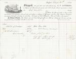C. L. Lovering to Mystic, Bill of Lading