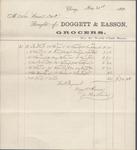 Doggett & Easson to Russell Dart, Receipt