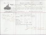George E. Hall to Jura, Bill of Lading