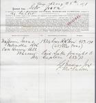 Illinois Central Railroad Company to Jura, Bill of Lading