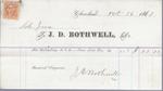 J. D. Bothwell to Jura, Receipt
