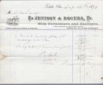 Jenison & Rogers to Jura, Receipt