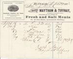 Maytham & Tiffnay to John B. Wilbor, Receipt