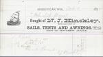 N. J. Hinckley to S. A. Wood, Receipt