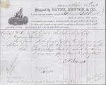 Payne, Newton & Co. to S. A. Wood, Bill of Lading
