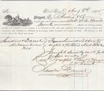 Rhodes & Co. to S. A. Wood, Bill of Lading