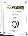 Echo Soundings: Marine News of 1911-1912