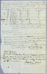 Manifest, schooner Widow's Son, 11 July 1817