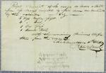 Manifest, boat, Ramsey Crooks, 18 October 1817