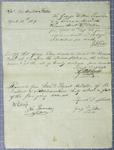 Receipts, George Tillen, 14 April 1819