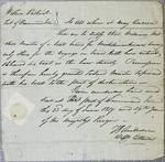 Manifest, boat, William Mitchell, 23 June 1819