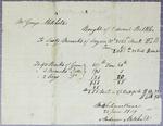 Receipt, George Mitchell, 25 June 1819