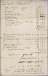 Invoice, George Mitchell, 28 July 1819