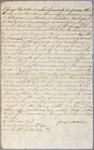 Manifest & bond, boat, George Mitchell, 9 September 1819