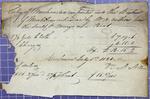 Aitkin, Invoice, 1 July 1820