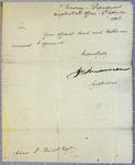 Treasury Department, Letter, 14 September 1826