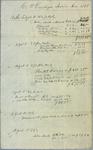 Charles O. Ermatinger, Invoice, June 1828