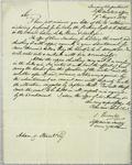 Treasury Department, letter, 9 August 1831