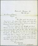 B H Edgerton, letter, 26 September 1843