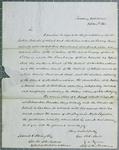 Treasury Department, letter, 3 October 1843