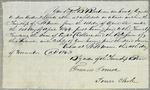 Barbeau, License, 11 November 1843
