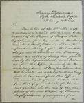 Treasury Department, Letter, 12 February 1844