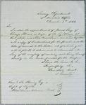 Treasury Department, letter, 5 December 1844