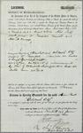 Oshkosh City, License, 20 June 1856
