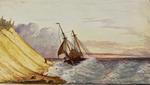 Schooner York on shore at Devils Nose in Dec'r 1799