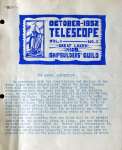 Telescope, v. 1, n. 5 (October 1952)