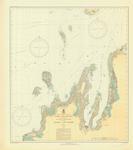 Lake Michigan: Point Betsie to Charlevoix, MI including Manitou and Fox Islands, 1935